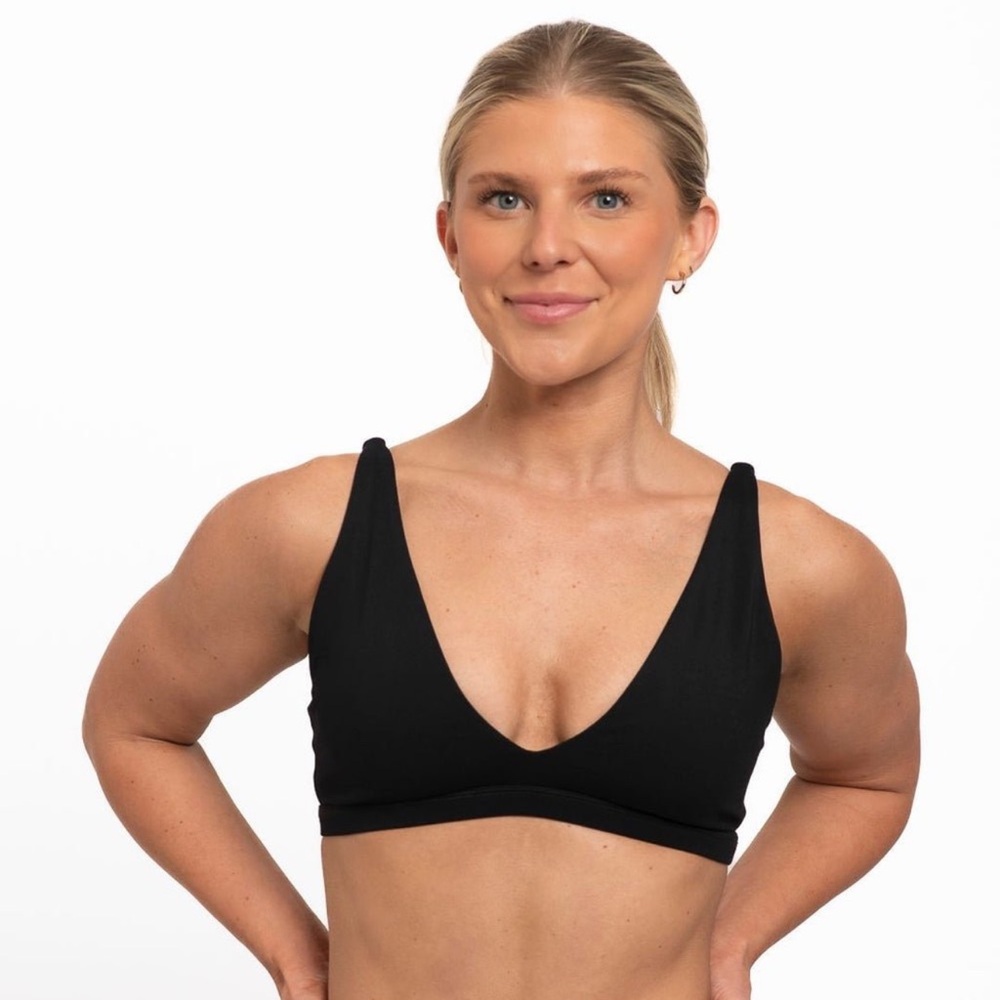 Liaison The Label x Sydney Adams — Black Braid Bra
